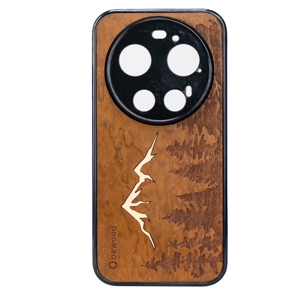 Drewniane Etui Bewood do Xiaomi 17 Ultra GÓRY IMBUIA (1)