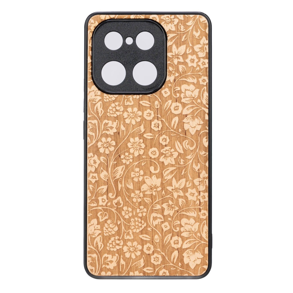 Realme 16 Pro 5G Flowers Anigre Bewood Wood Case (1)