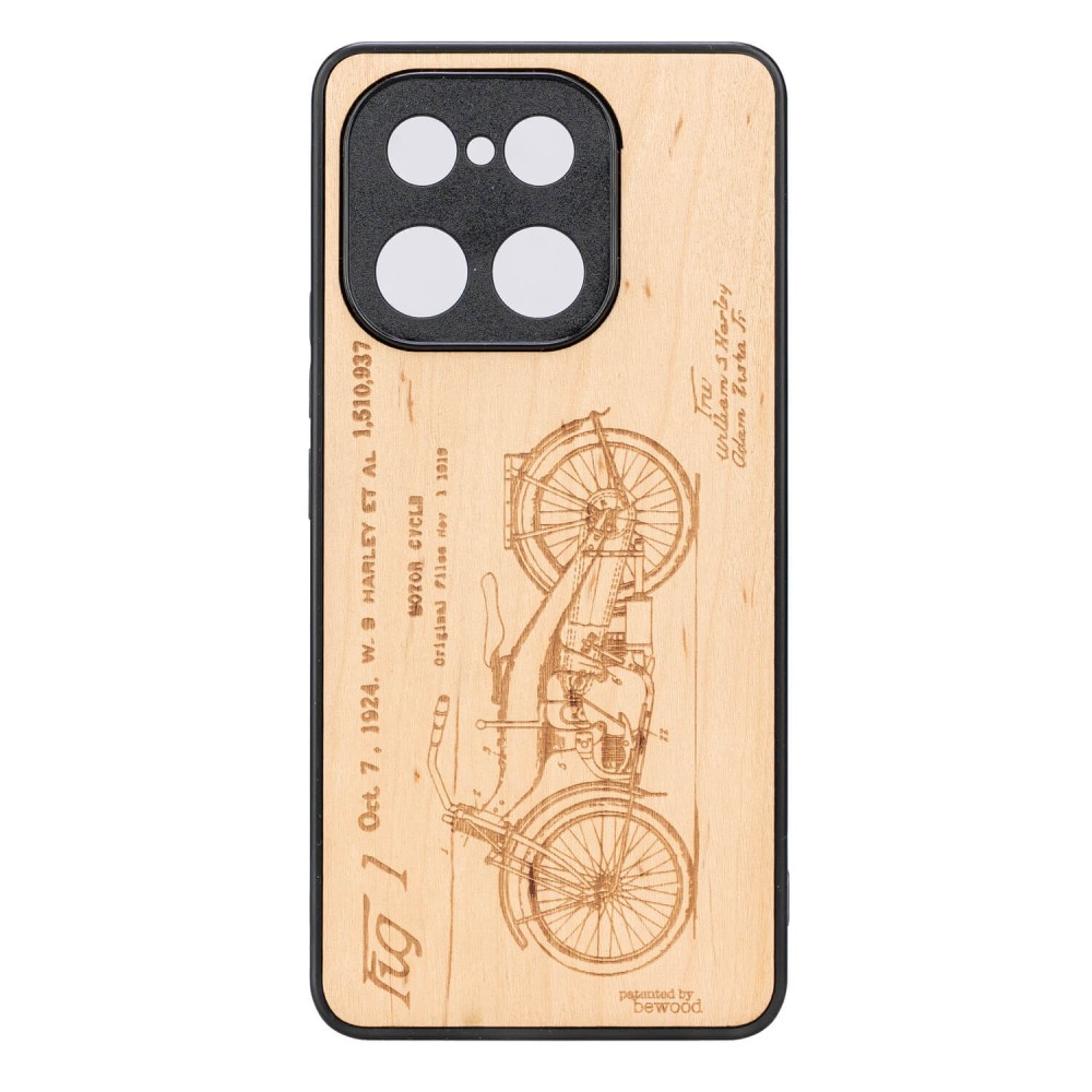 Realme 16 Pro Plus 5G Harley Patent Anigre Bewood Wood Case (1)