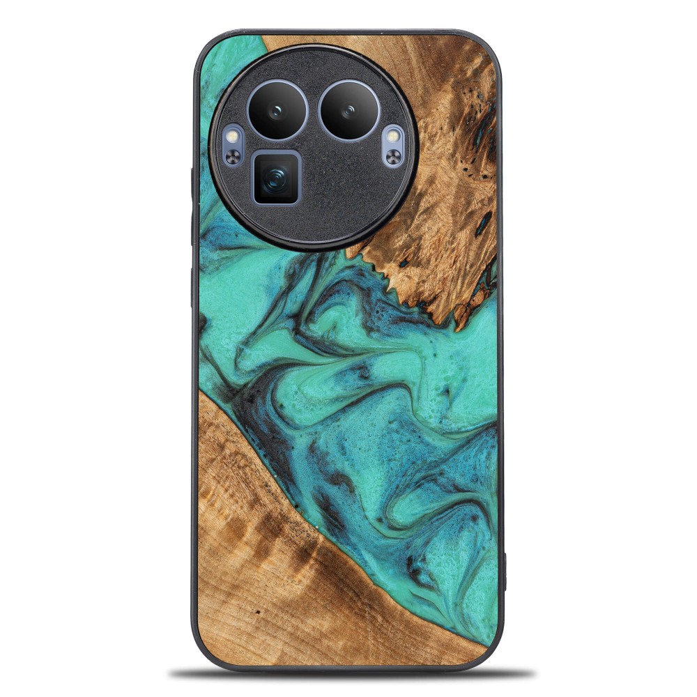 Etui Bewood Unique do Realme GT 8 Pro - Turquoise (1)