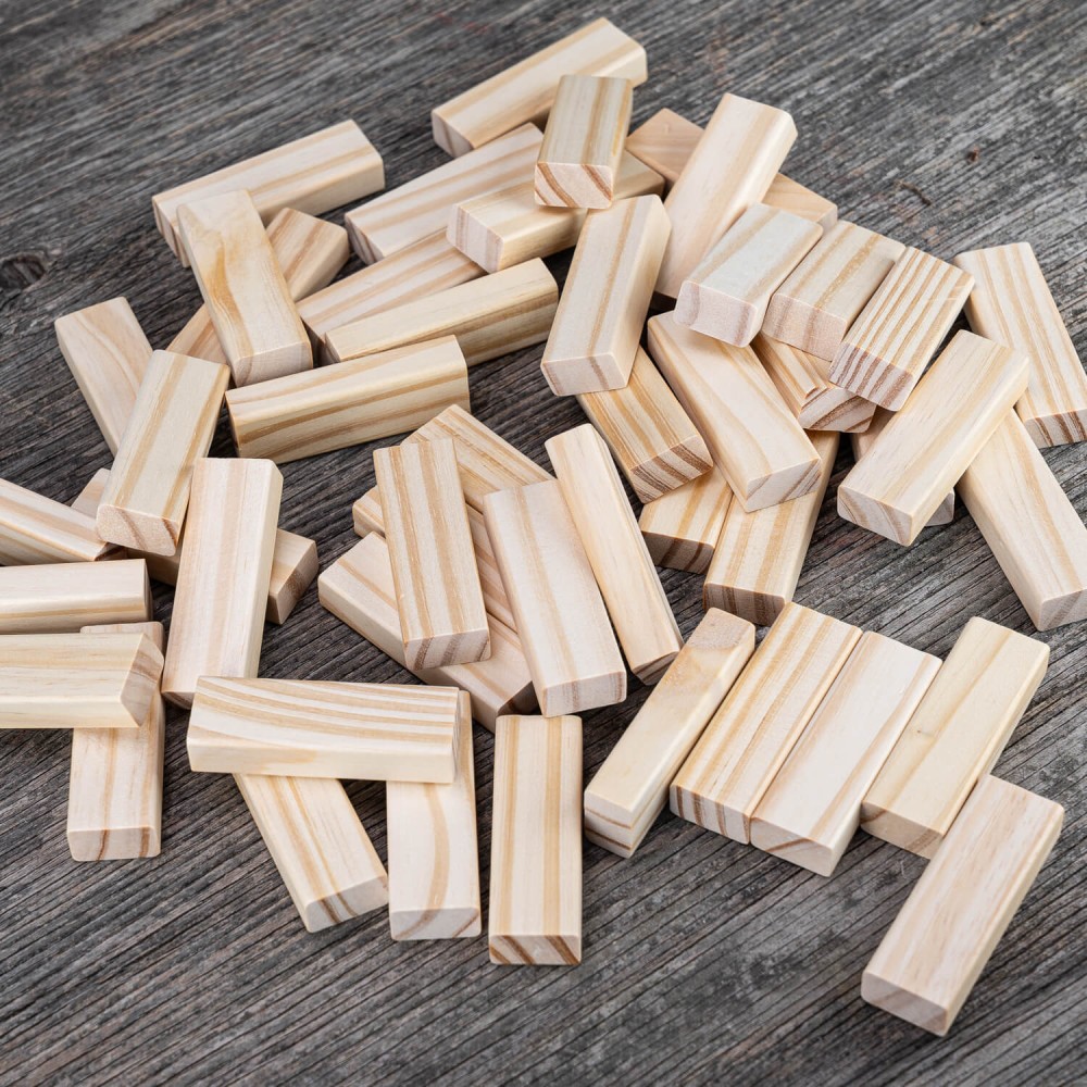 Drewniane klocki Bewood - Wieża typu Jenga (2)