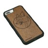 Apple iPhone 6/6s/7/8 Plus Fox Merbau Wood Case HEAVY