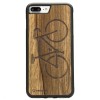 Apple iPhone 7 Plus / 8 Plus Bike Frake Wood Case