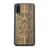 Huawei P20 Aztec Calendar Frake Wood Case