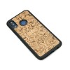 Huawei P20 Lite Aztec Calendar Anigre Wood Case