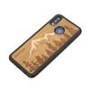 Huawei P20 Lite Mountains Imbuia Wood Case