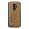 Samsung Galaxy S9+ Wolf Imbuia Wood Case