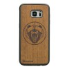 Samsung Galaxy S7 Edge Bear Merbau Wood Case