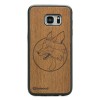 Samsung Galaxy S7 Edge Fox Merbau Wood Case