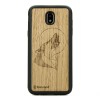 Samsung Galaxy J5 2017 Wolf Oak Wood Case