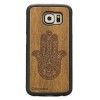 Samsung Galaxy S6 Hamsa Imbuia Wood Case