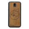 Samsung Galaxy J5 2017 Fox Merbau Wood Case