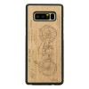 Samsung Galaxy Note 8 Harley Patent Anigre Wood Case