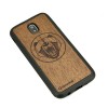 Samsung Galaxy J7 2017 Bear Merbau Wood Case