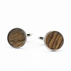 Wooden cufflinks 06 BOCOTE 18MM