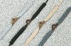 Wooden Bracelet Zodiac Sign - Libra - Merbau Cotton