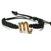 Wooden Bracelet Zodiac Sign - Scorpio - Anigre Cotton