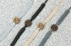Wooden Bracelet Zodiac Sign - Cancer - Anigre Cotton