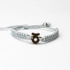 Wooden Bracelet Zodiac Sign - Capricorn - Merbau Cotton