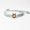 Wooden Bracelet Zodiac Sign - Taurus - Anigre Cotton