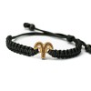 Wooden Bracelet Zodiac Sign - Aries - Anigre Cotton