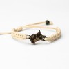 Wooden Bracelet Fox Merbau Cotton
