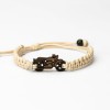 Wooden Bracelet Harley Merbau Cotton