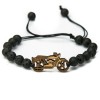 Wooden Bracelet Harley Anigre Stone