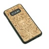 Samsung Galaxy S10e Aztec Calendar Anigre Wood Case