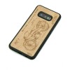 Samsung Galaxy S10e Harley Patent Anigre Wood Case