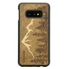 Samsung Galaxy S10e Mountains Imbuia Wood Case