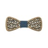 Wooden Bow Tie YORK American Walnut