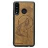 Huawei P30 Lite Wolf Imbuia Wood Case