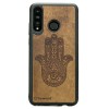 Huawei P30 Lite Hamsa Imbuia Wood Case