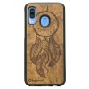 Samsung Galaxy A40 Dreamcatcher Imbuia Wood Case