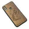 Xiaomi Redmi Note 7 Wolf Imbuia Wood Case