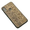 Xiaomi Redmi Note 7 Aztec Calendar Limba Wood Case