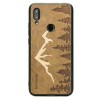 Xiaomi Redmi 7 Mountains Imbuia Wood Case