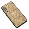 Xiaomi Mi 9 SE Aztec Calendar Anigre Wood Case