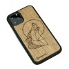 iPhone 11 PRO Wolf Oak Wood Case