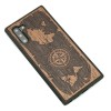 Samsung Galaxy Note 10 Compass Merbau Wood Case