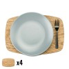 Wooden Table Placemats  Oak  Medium  4pcs