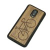 One Plus 6T Bike Frake Wood Case