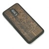 One Plus 6T Aztec Calendar Ziricote Wood Case