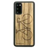 Samsung Galaxy S20 Bike Frake Wood Case