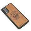Samsung Galaxy S20 Bear Merbau Wood Case