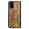 Samsung Galaxy S20 Hamsa Imbuia Wood Case