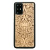 Samsung Galaxy S20 Plus Aztec Calendar Anigre Wood Case