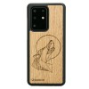 Samsung Galaxy S20 Ultra Wolf Oak Wood Case