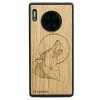 Huawei Mate 30 Pro Wolf Oak Wood Case